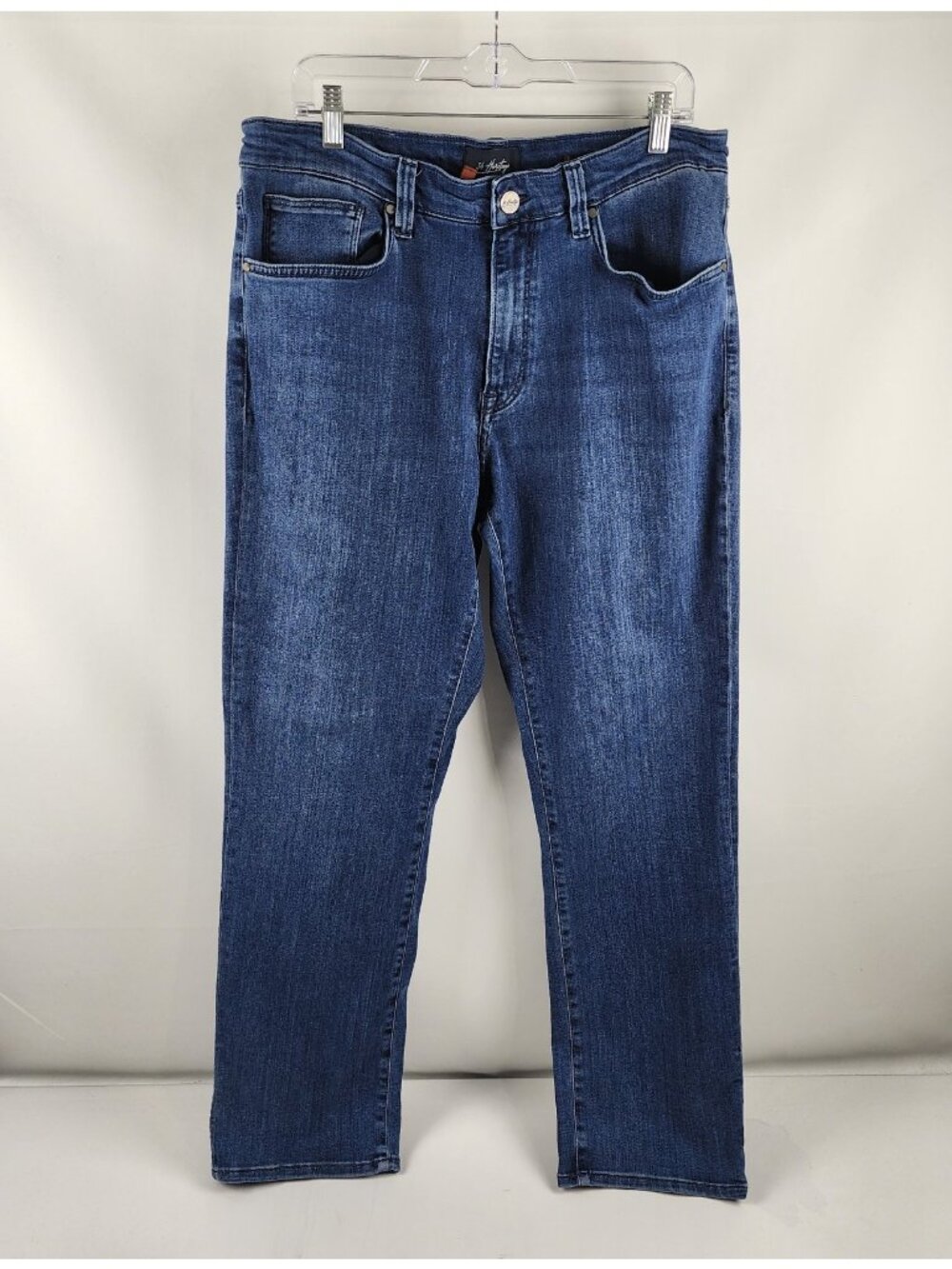 34 Heritage Jeans Mens 35x32 Charisma Comfort Rise Classic Blue